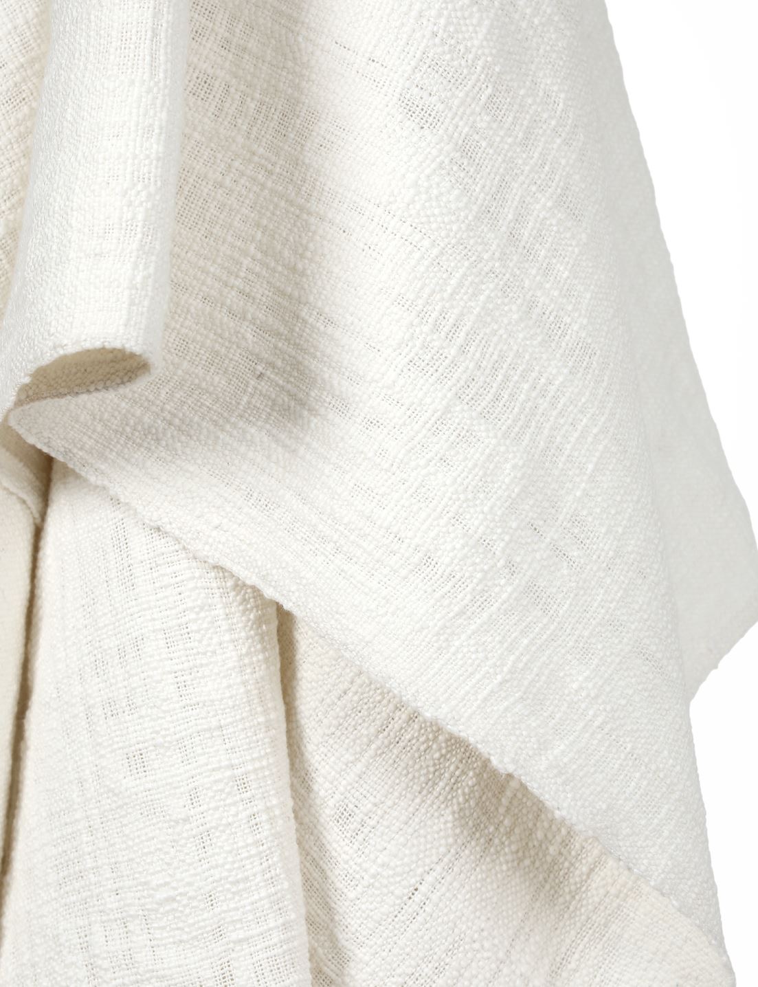 Aida Throw, Ivory Throw Blankets Coterie Brooklyn
