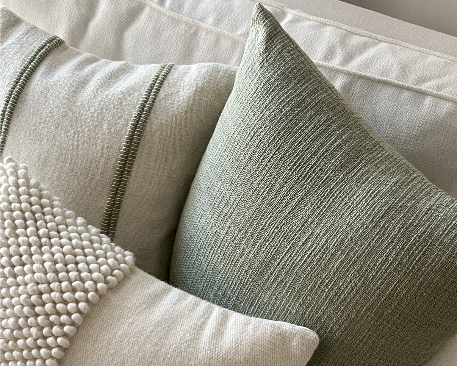 Roatan, Cream and Sage (Available April 2026)