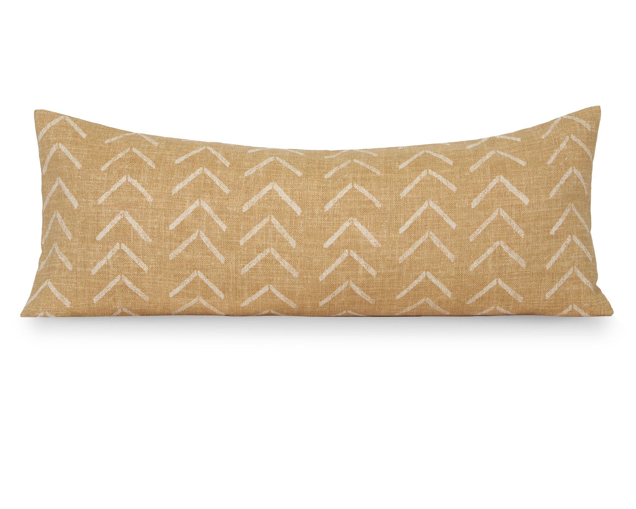 Asha Dijon, Mudcloth Inspired XL Pillow Decorative Pillows Coterie Brooklyn