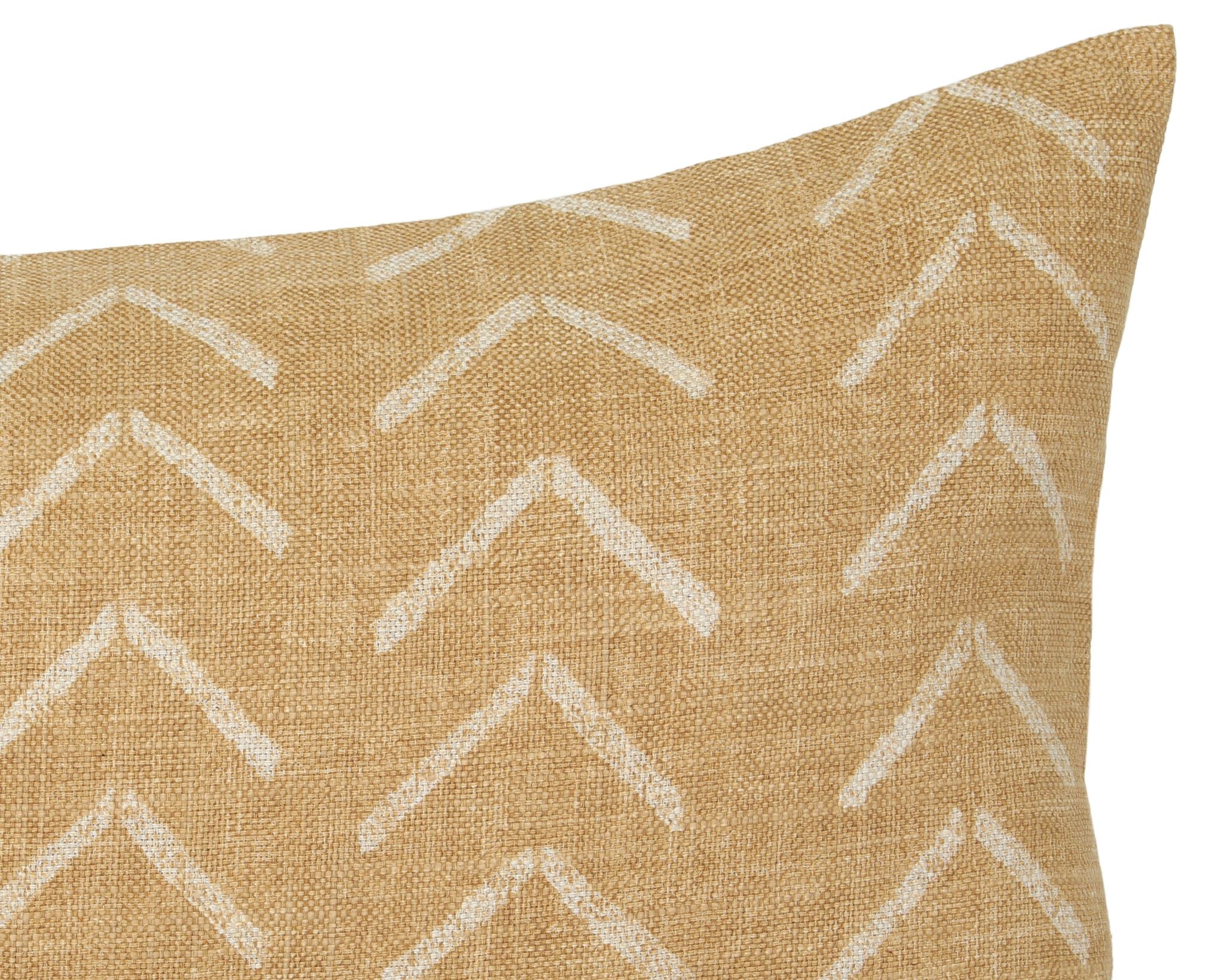 Asha Dijon, Mudcloth Inspired XL Pillow Decorative Pillows Coterie Brooklyn