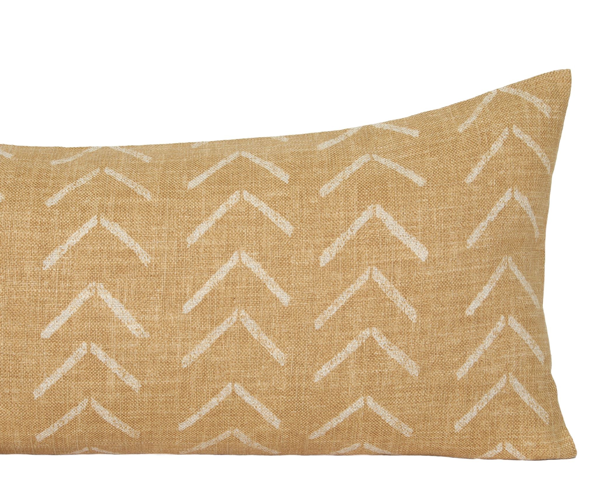 Asha Dijon, Mudcloth Inspired XL Pillow Decorative Pillows Coterie Brooklyn
