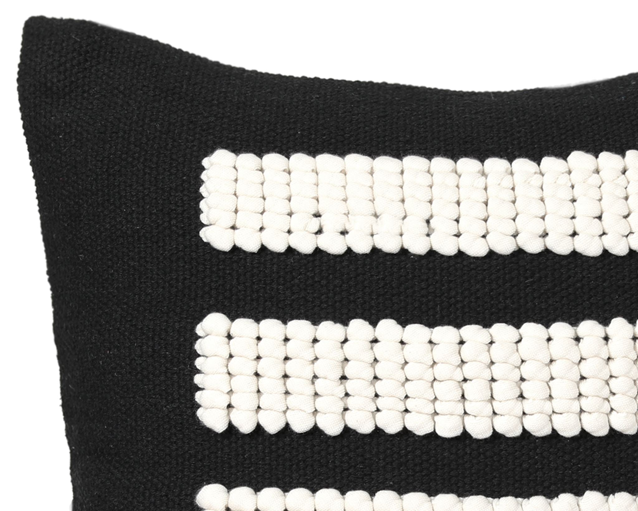 Austin, Black & Cream Decorative Pillows Coterie Brooklyn