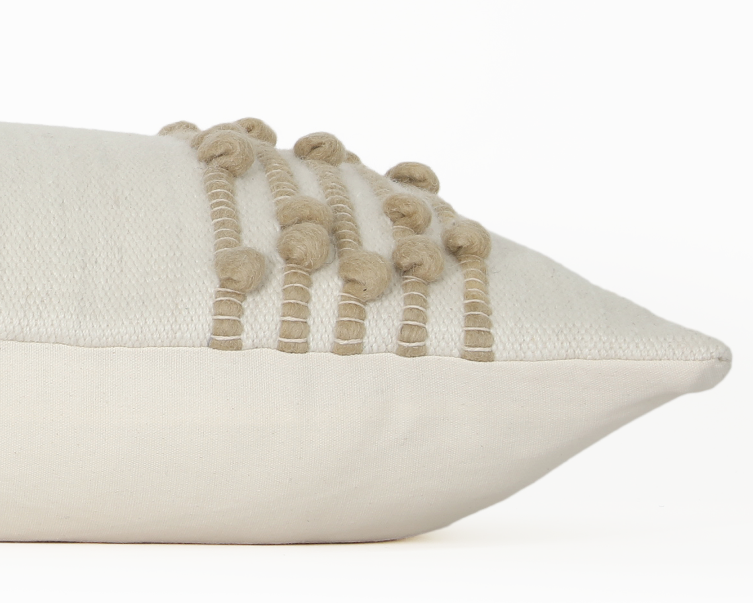 Faryll, Large Lumbar Wool Pillow