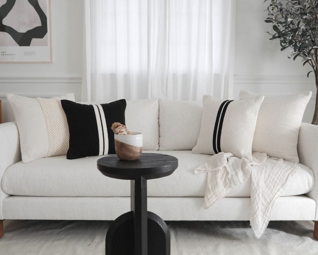 Astor, Ivory Decorative Pillows Coterie Brooklyn