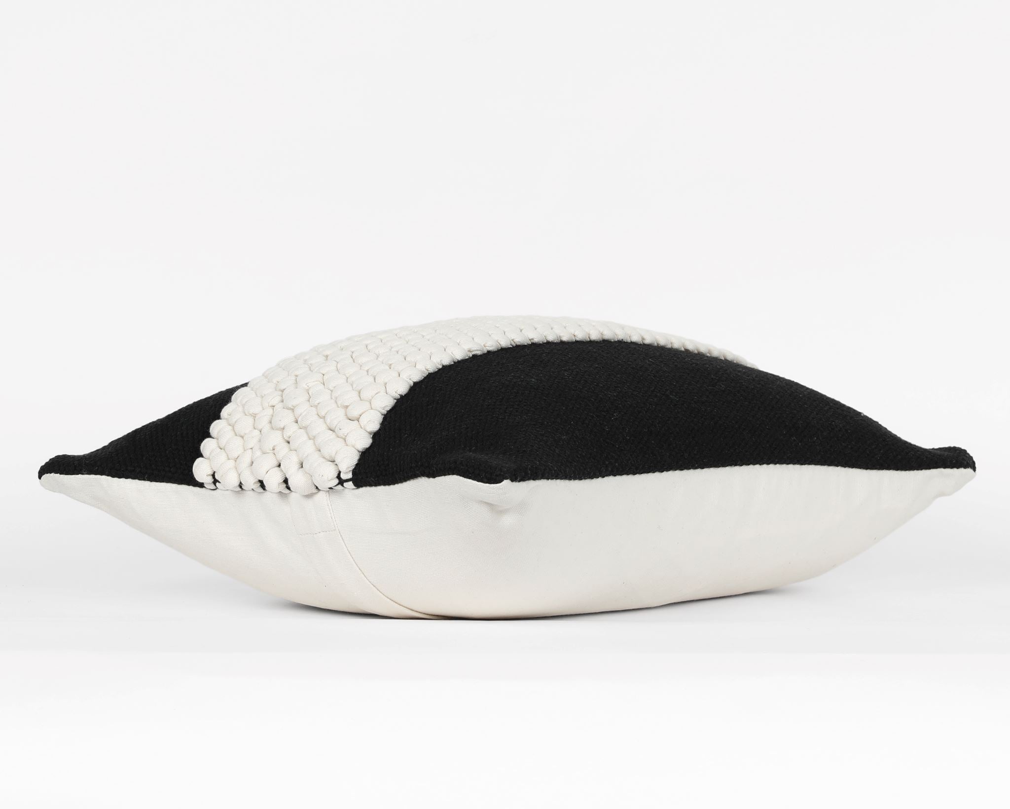 Houston, Black & Cream Decorative Pillows Coterie Brooklyn
