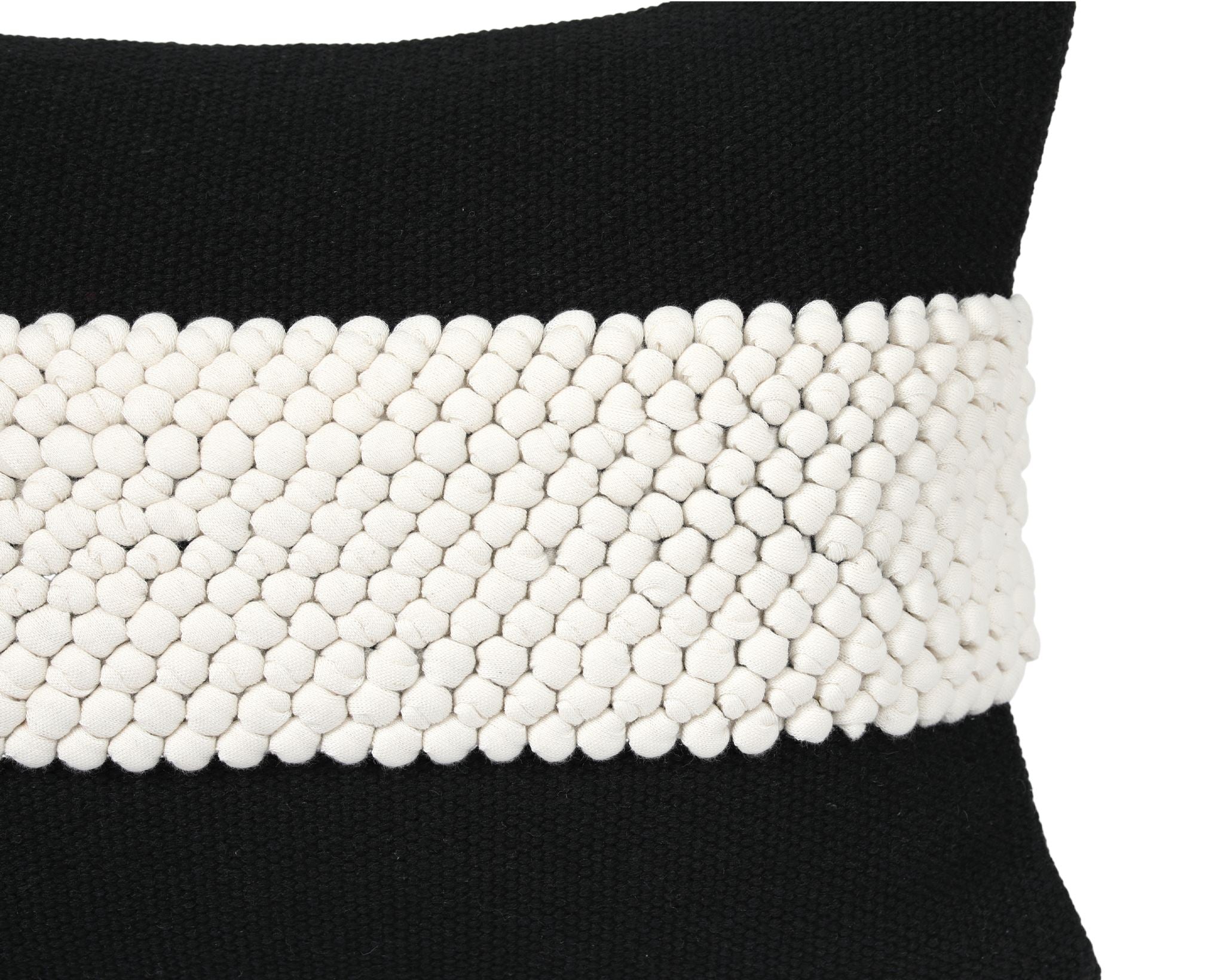 Houston, Black & Cream Decorative Pillows Coterie Brooklyn