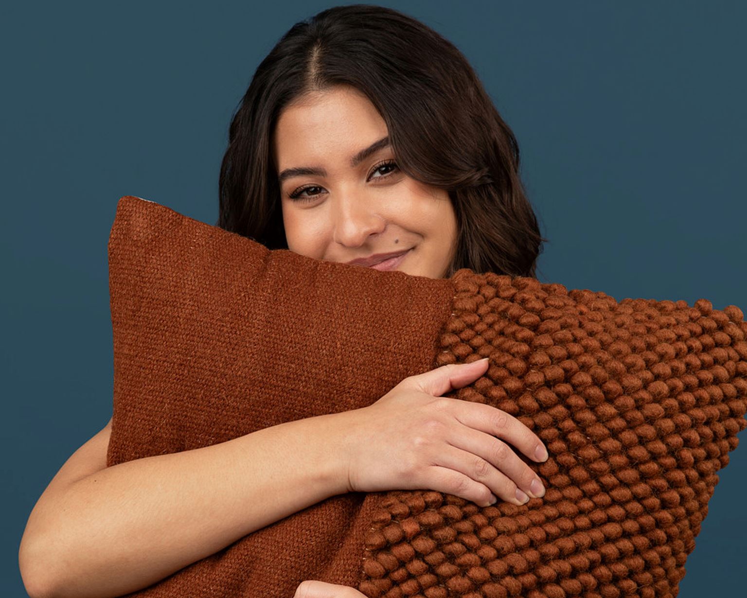 Islip, Rich Brown Decorative Pillows Coterie Brooklyn