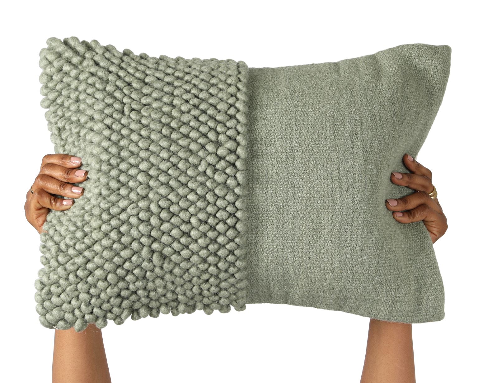 Islip, Sage Decorative Pillows Coterie Brooklyn Lumbar - 14x20