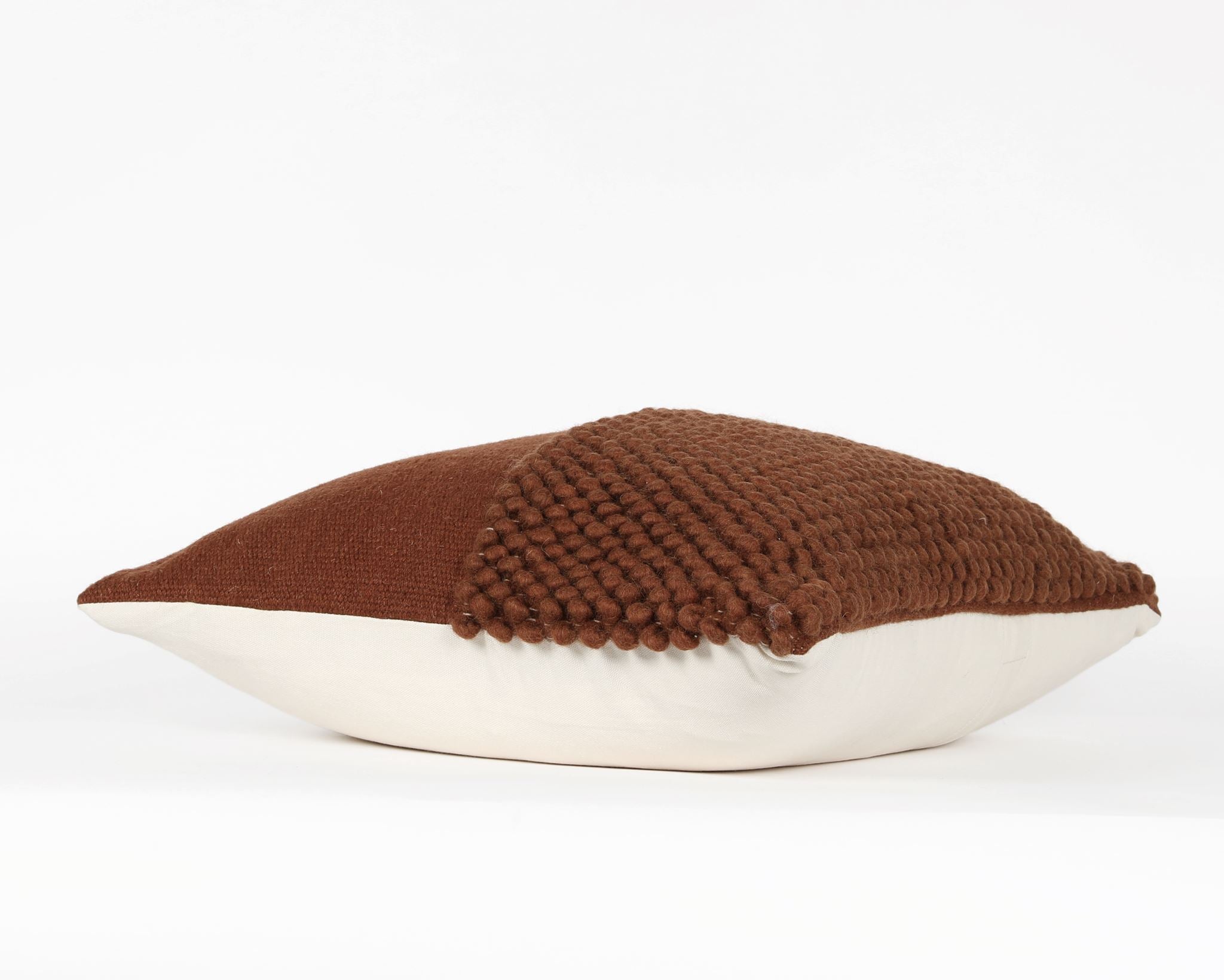 Islip, Rich Brown Decorative Pillows Coterie Brooklyn