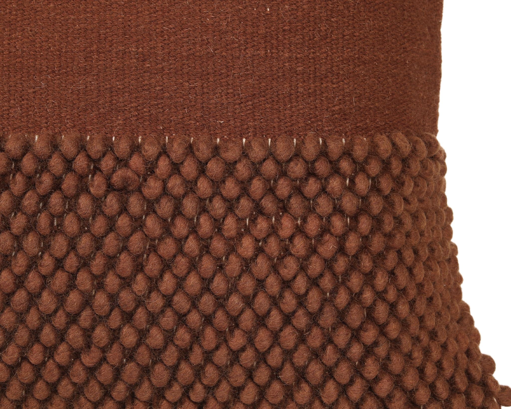 Islip, Rich Brown Decorative Pillows Coterie Brooklyn