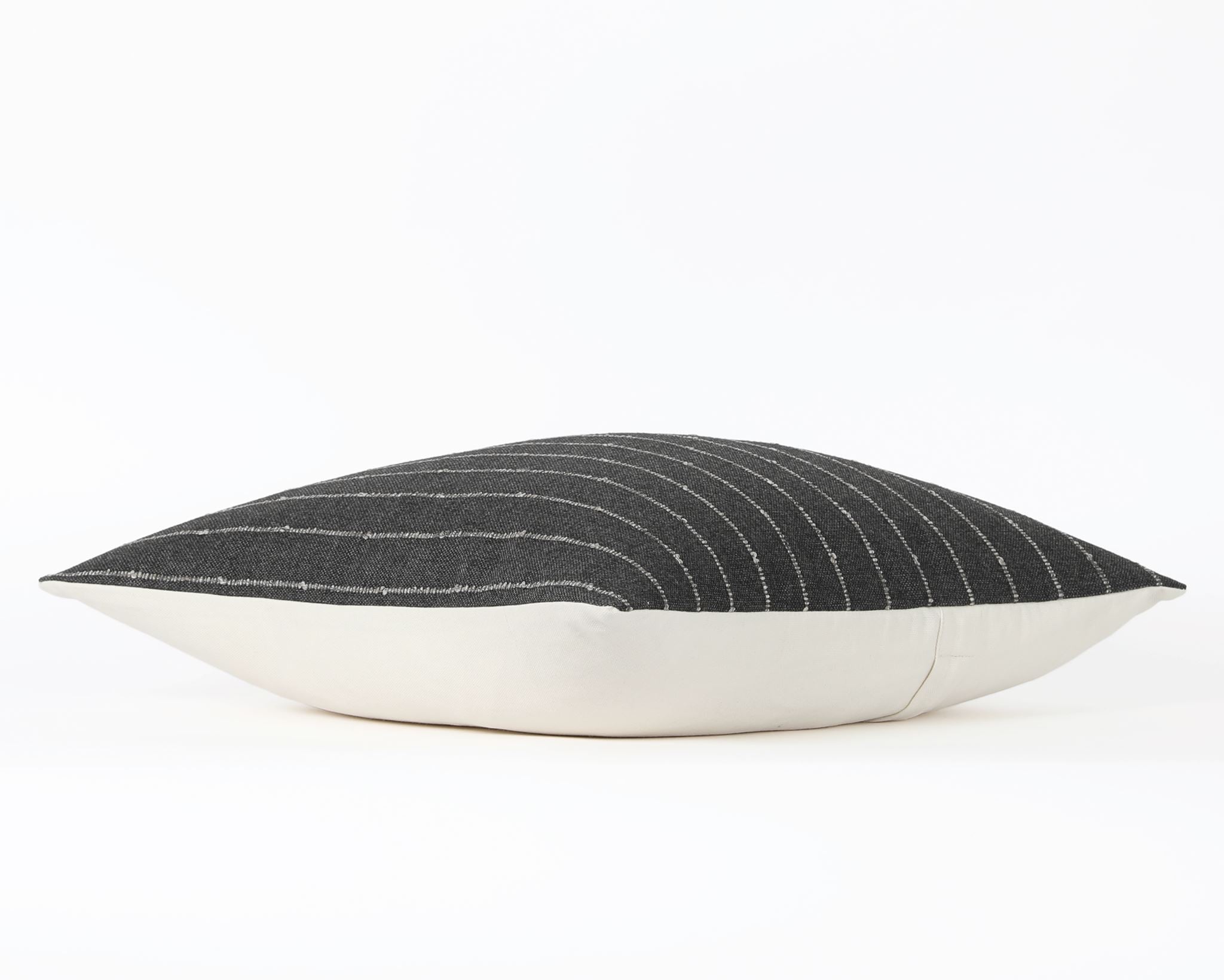 Ivy, Charcoal Decorative Pillows Coterie Brooklyn