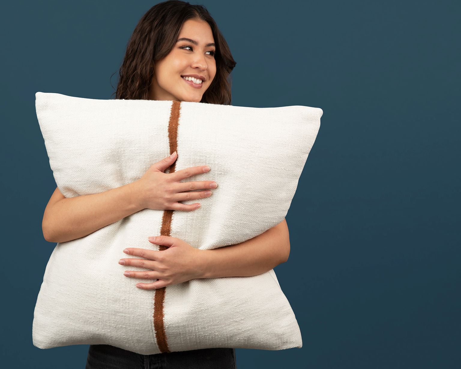 Katama, Rust Decorative Pillows Coterie Brooklyn
