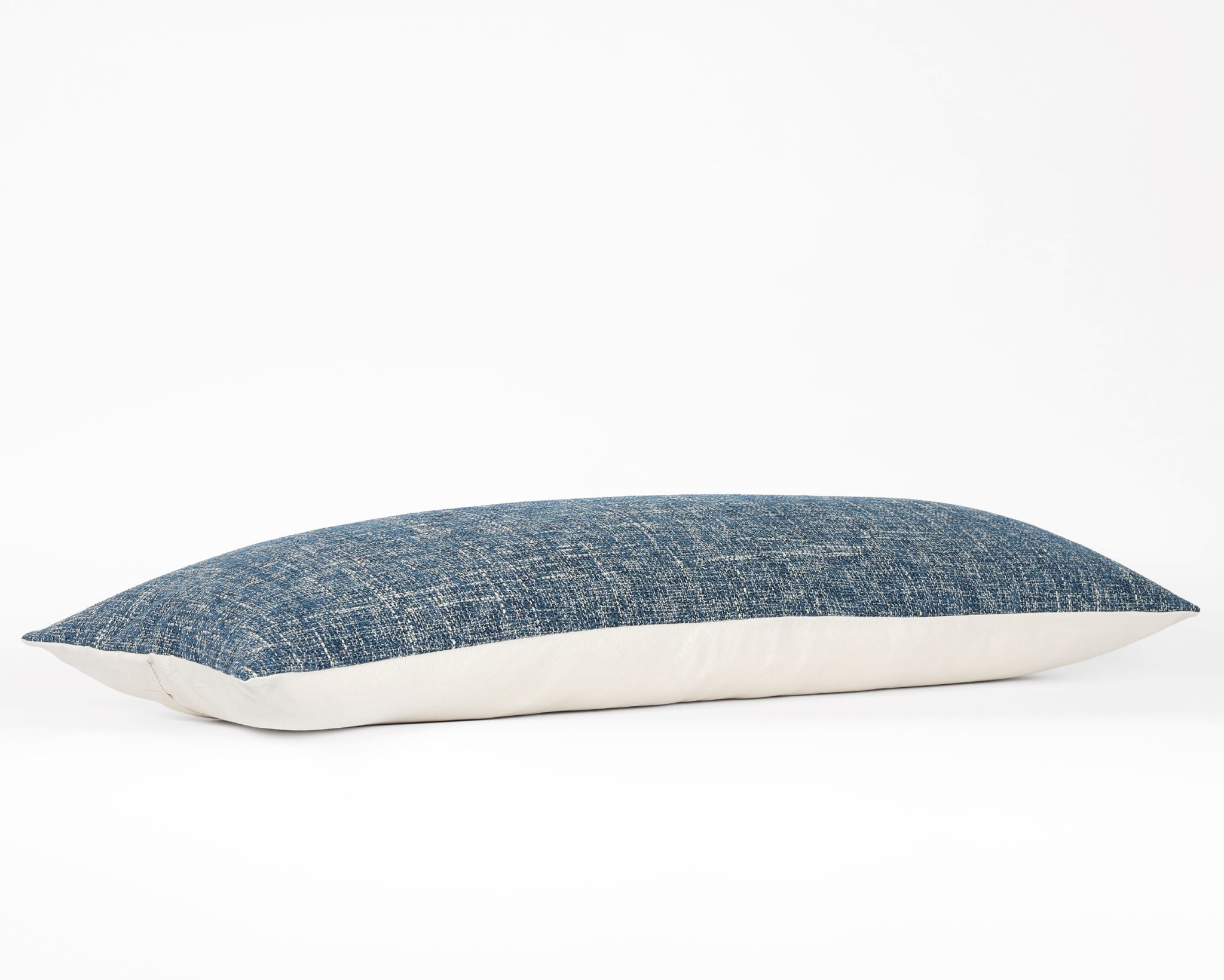 Katonah Indigo, 14"x36" Large Lumbar Decorative Pillows Coterie Brooklyn