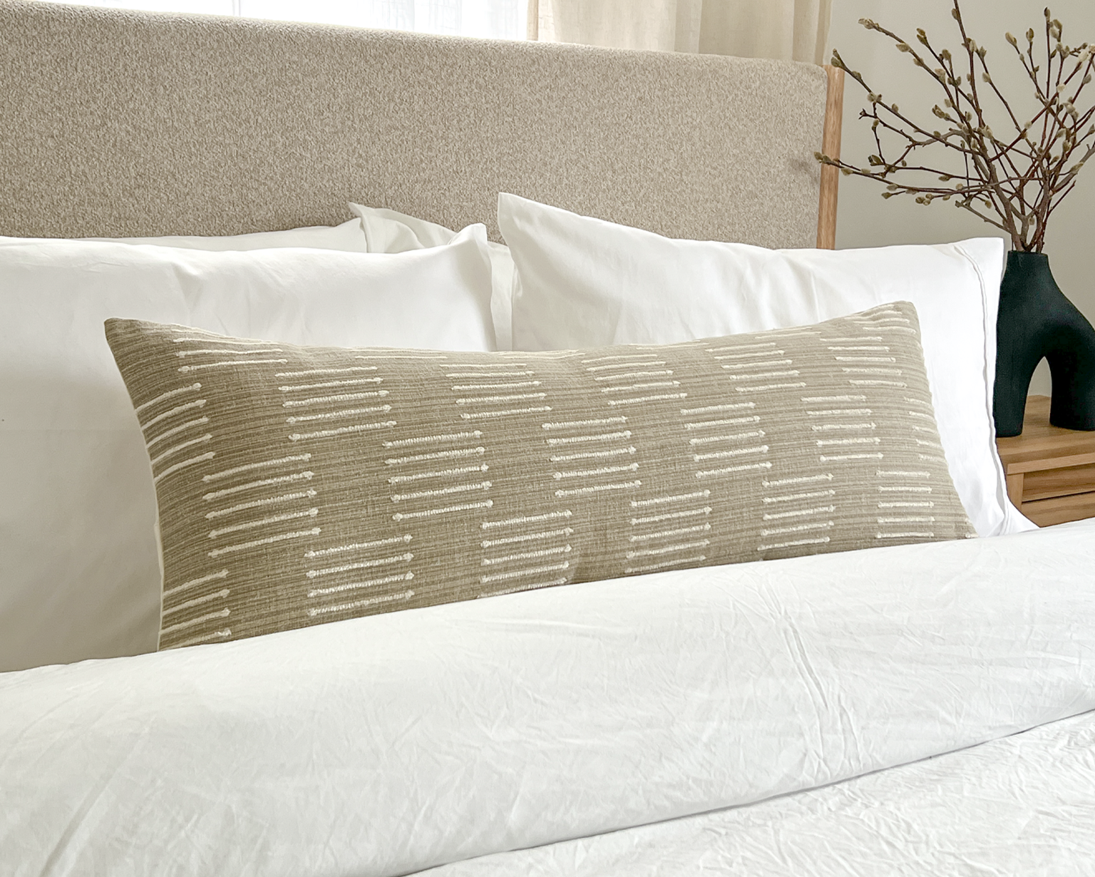 Kingston Natural, 14"x36" Large Lumbar