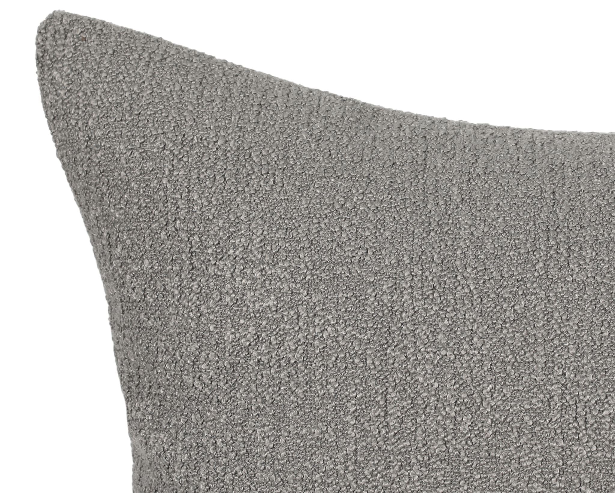 Lima, Grey Boucle Decorative Pillows Coterie Brooklyn