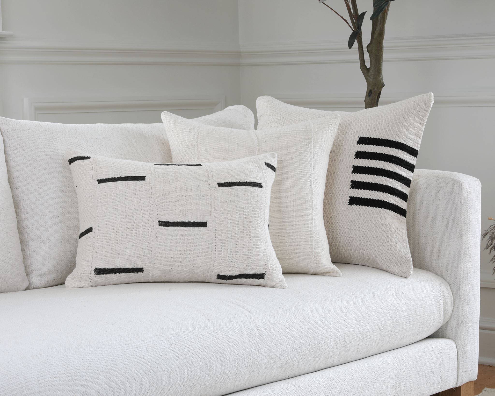 Mudcloth Medley, Curated Pairing Decorative Pillows Coterie Brooklyn