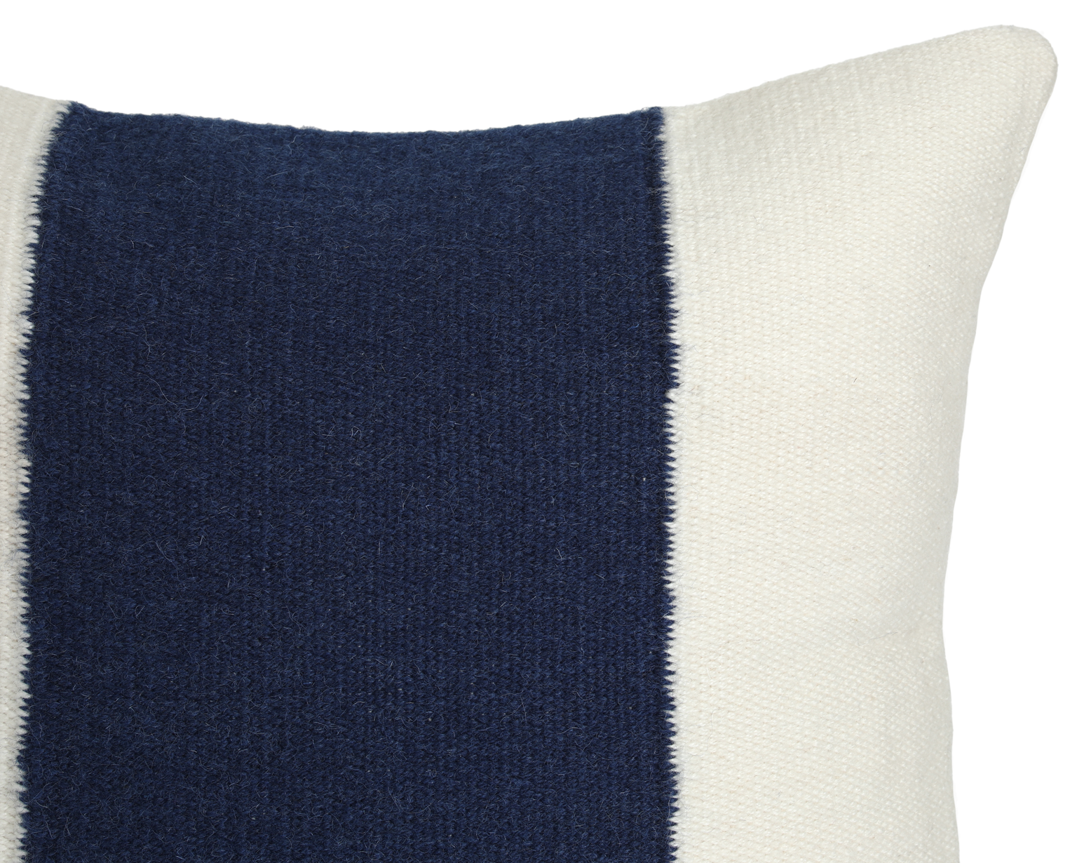 Loyola in Midnight Blue, Wool Pillow Cover