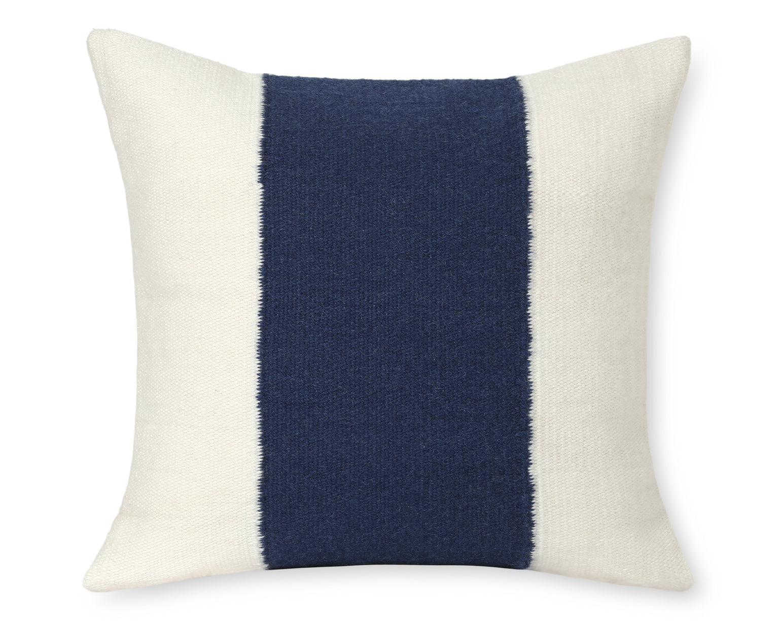 Loyola in Midnight Blue, Wool Pillow Cover