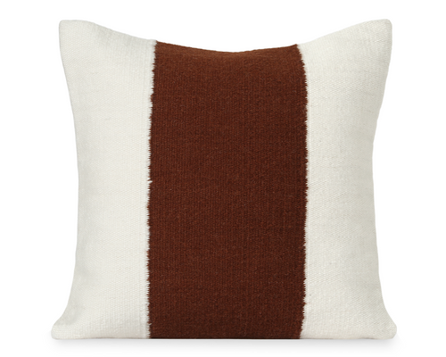 Loyola in Cherrywood, Wool Pillow Cover
