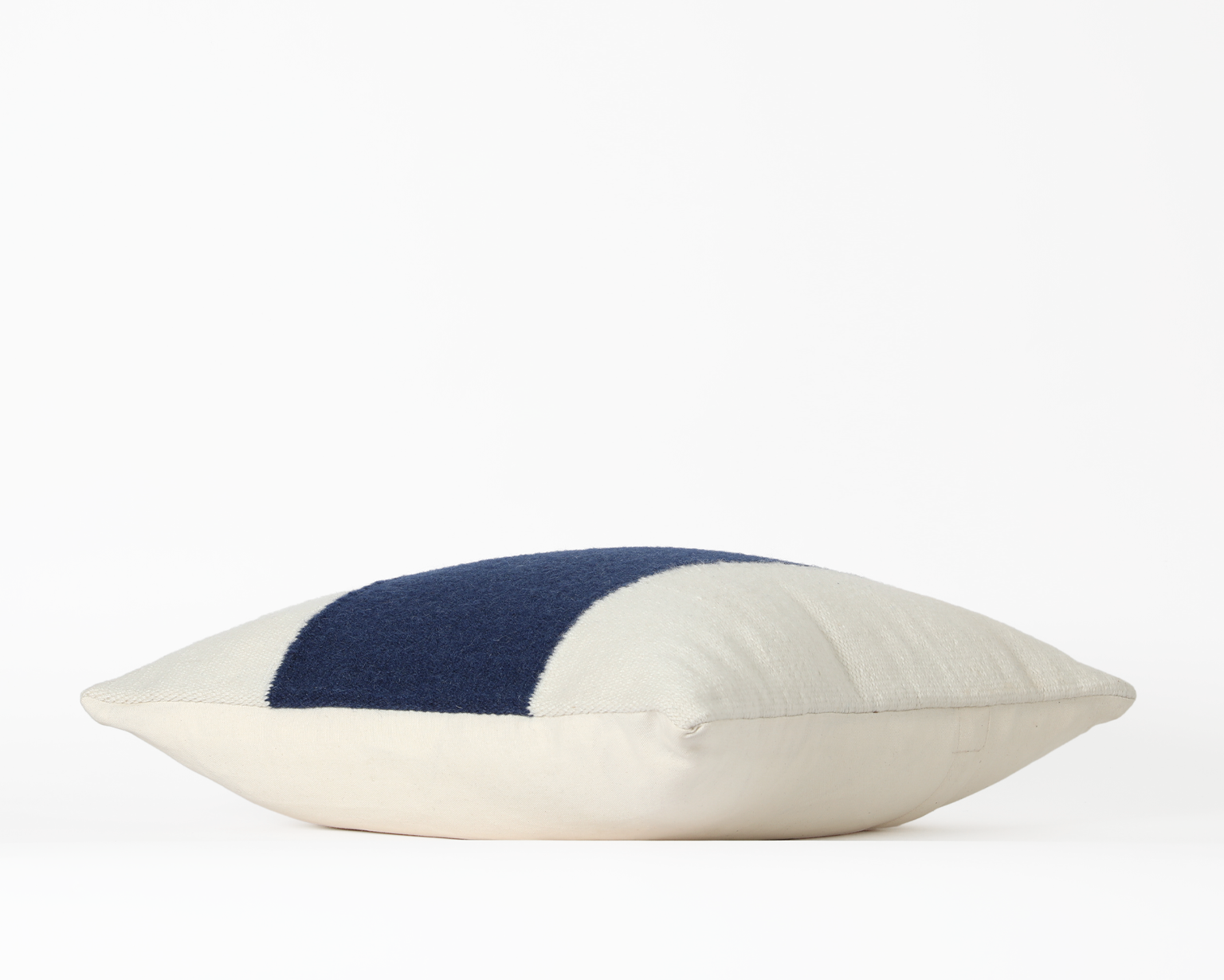 Loyola in Midnight Blue, Wool Pillow Cover