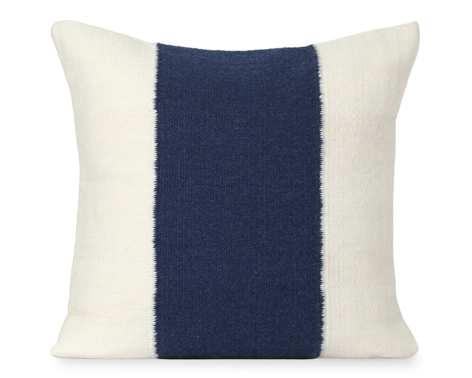Loyola in Midnight Blue, Wool Pillow Cover