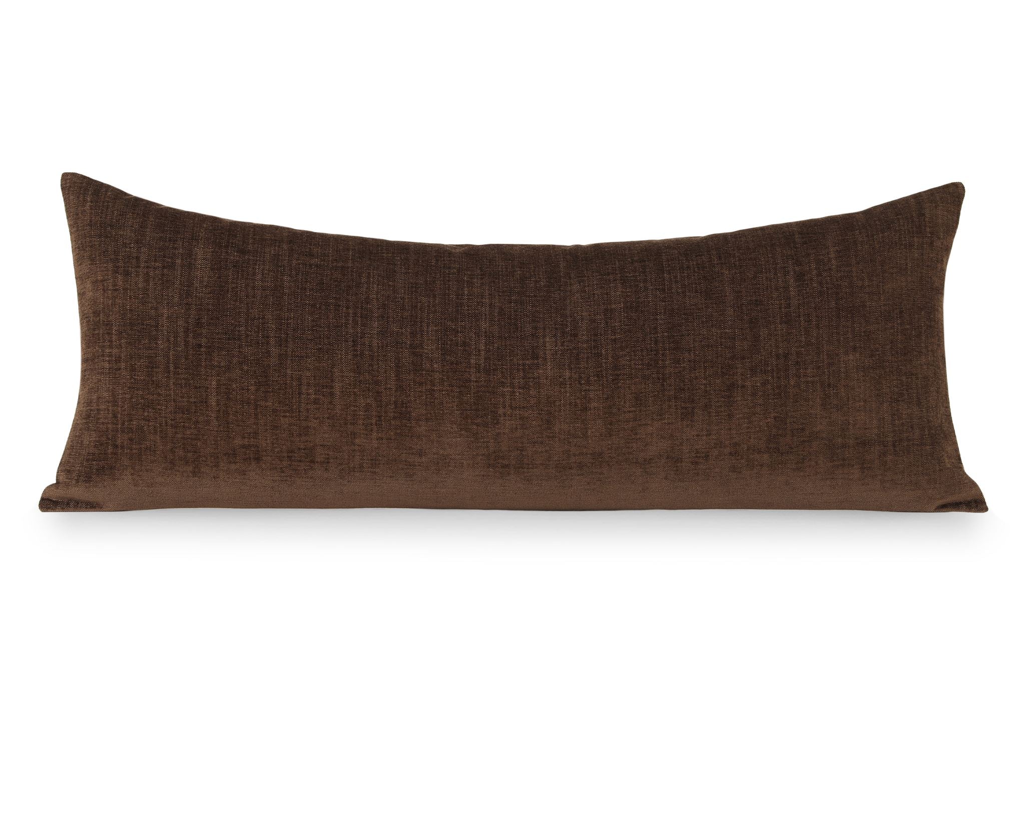 Roux, Bark Velvet, 14"x36" Large Lumbar Decorative Pillows Coterie Brooklyn