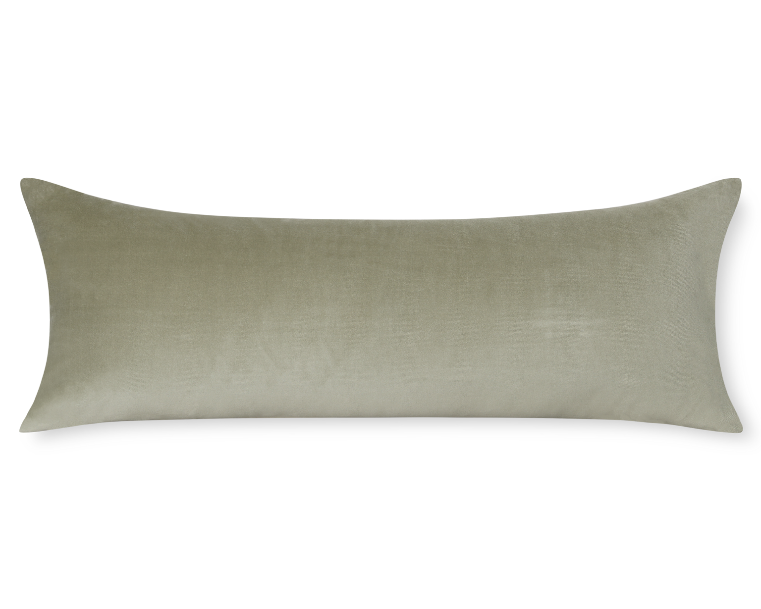 Sage Velvet Long Lumbar Pillow