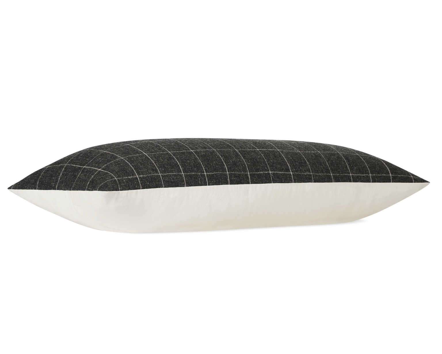 Townsend, Charcoal Windowpane Pillow Cover