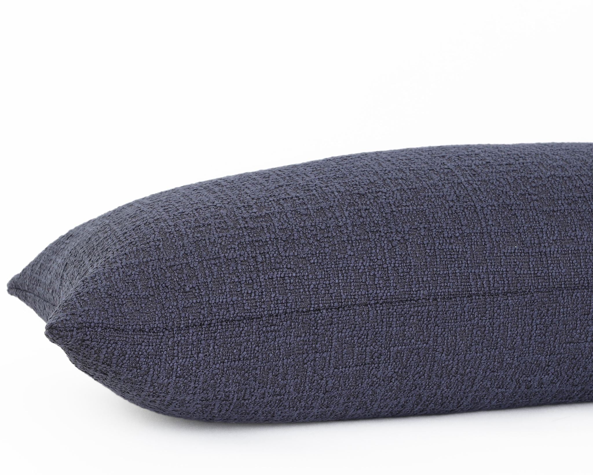Uma, Navy Boucle Decorative Pillows Coterie Brooklyn