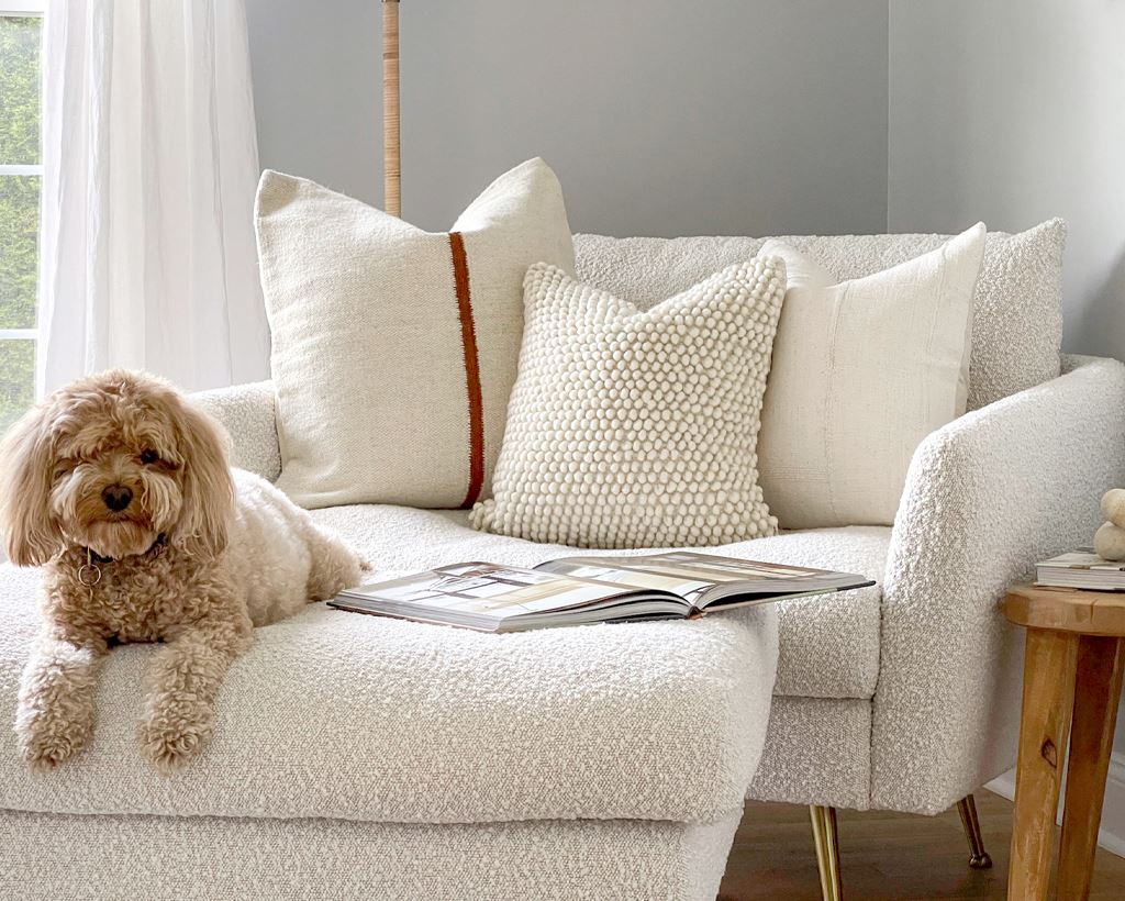 Textured Oasis, Curated Pairing Decorative Pillows Coterie Brooklyn
