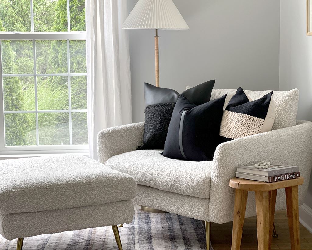 Elevated Onyx, Curated Pairing Decorative Pillows Coterie Brooklyn