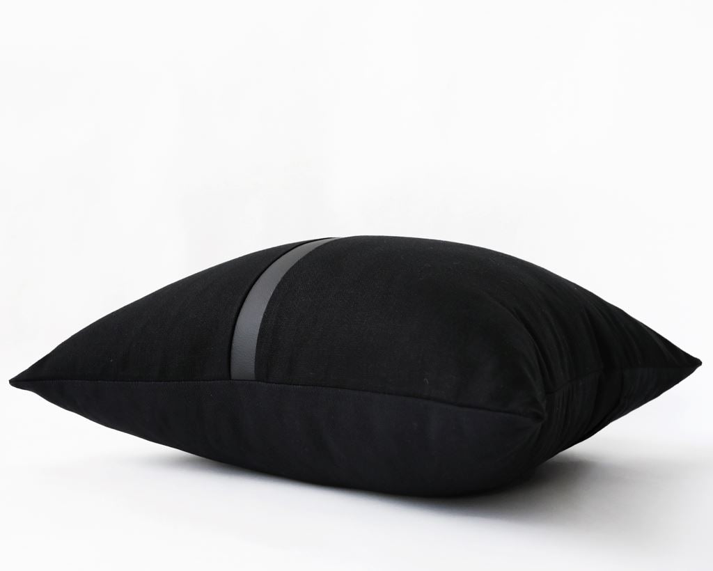 Antibes, All Black Decorative Pillows Coterie Brooklyn