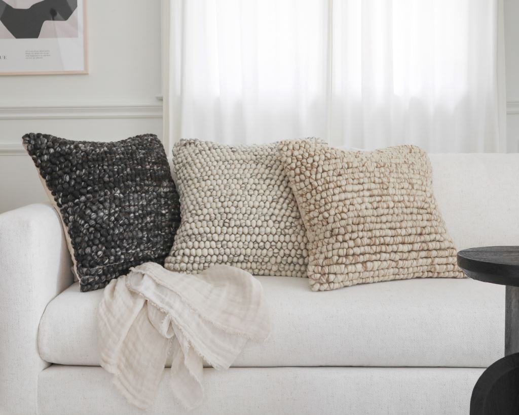 Baltimore, Crema Decorative Pillows Coterie Brooklyn