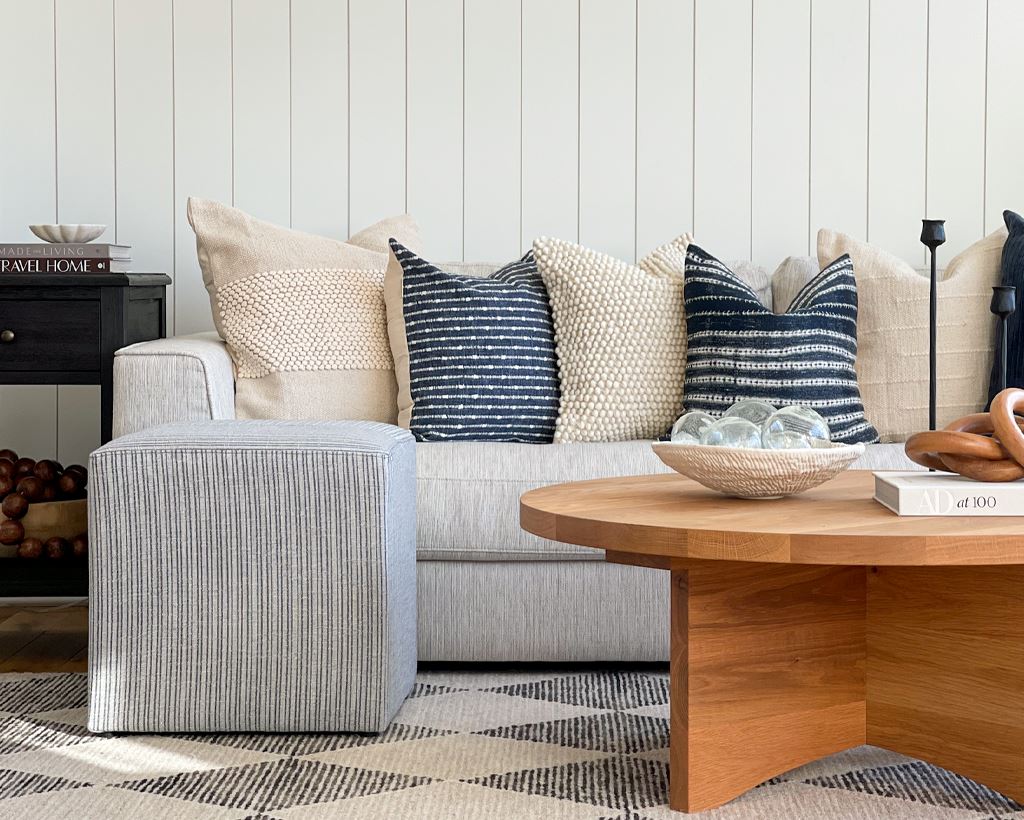All blues Decorative Pillows Coterie Brooklyn
