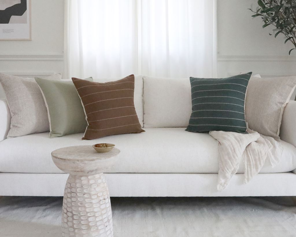 Earthy Elegance, Curated Pairing Decorative Pillows Coterie Brooklyn
