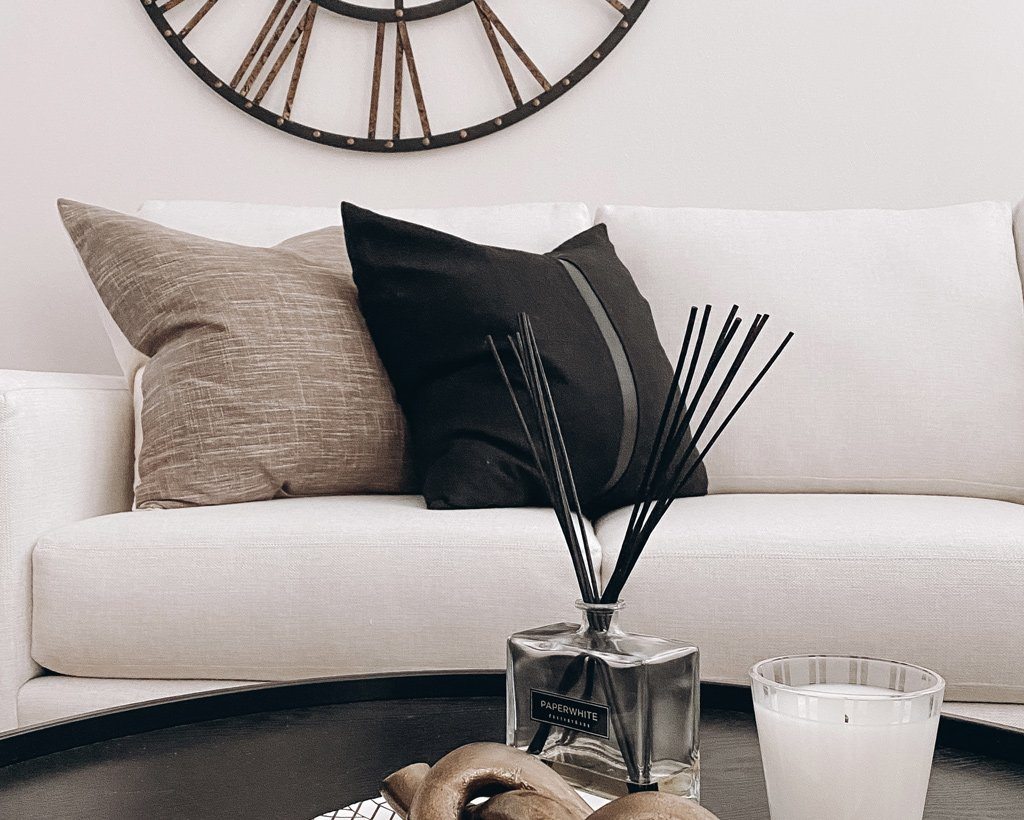 Antibes, All Black Decorative Pillows Stitched By Grace