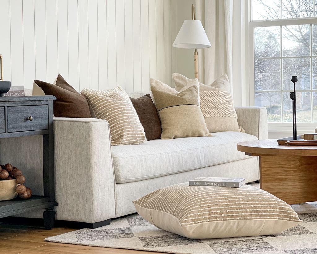Monterey, Floor Pillow Decorative Pillows Coterie Brooklyn