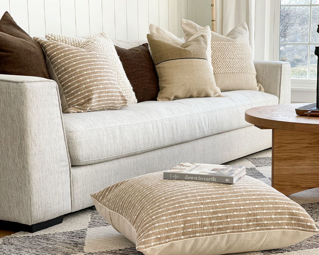 Monterey, Floor Pillow Decorative Pillows Coterie Brooklyn