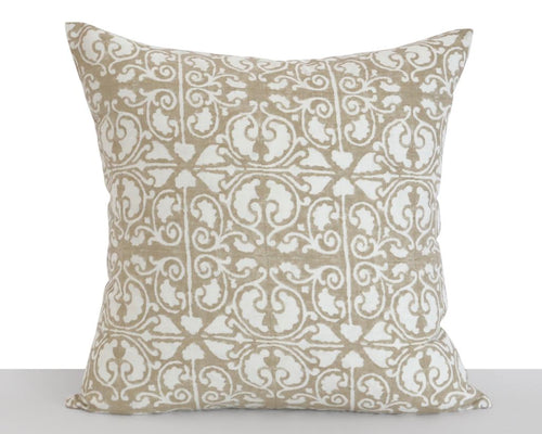 Montreaux, Natural Decorative Pillows Coterie Brooklyn