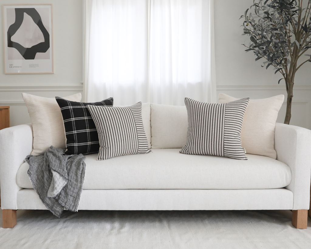 Refined Rustic, Curated Pairing Decorative Pillows Coterie Brooklyn 