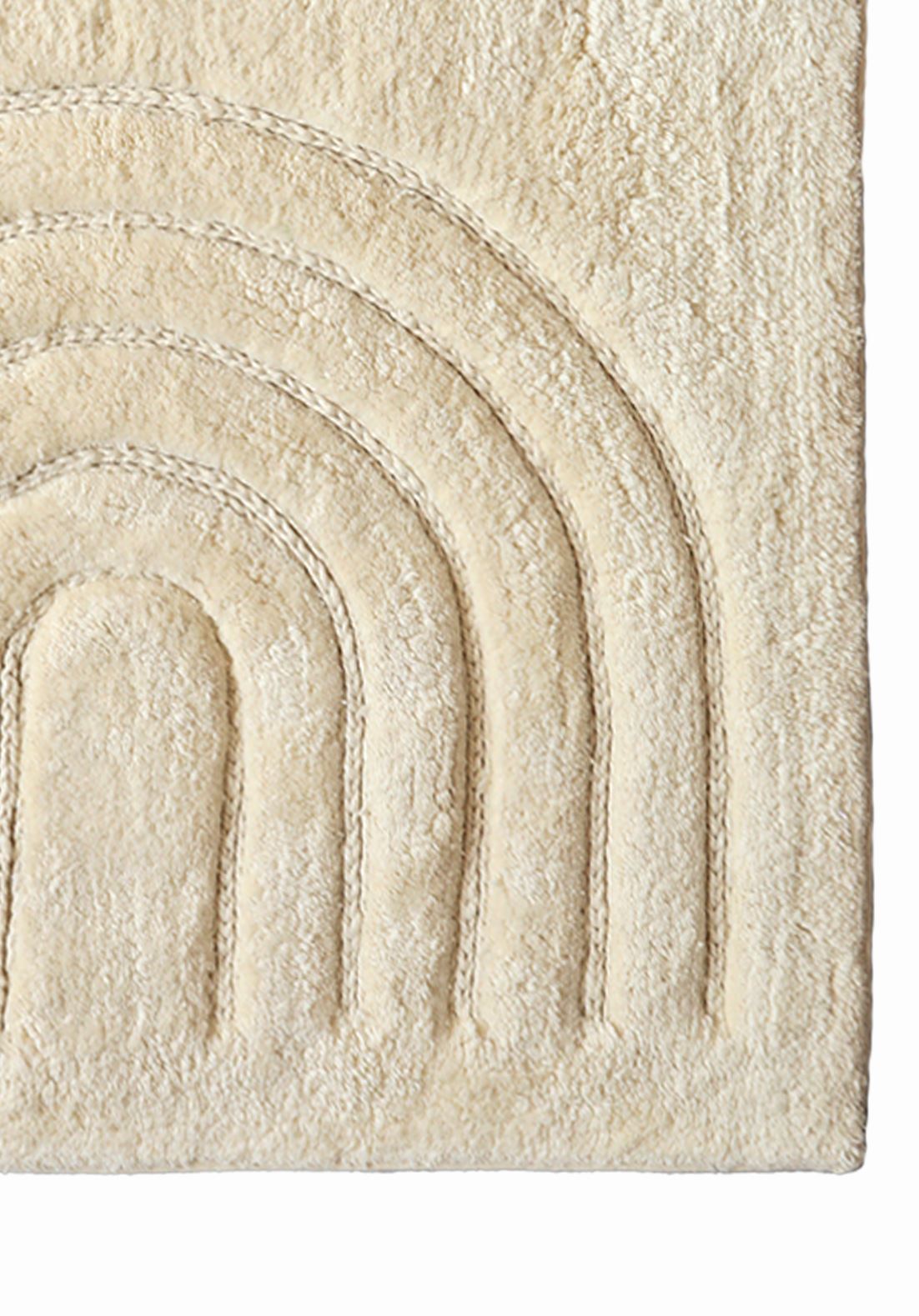 Sola, Cream Bath Mats & Rugs Jamasi