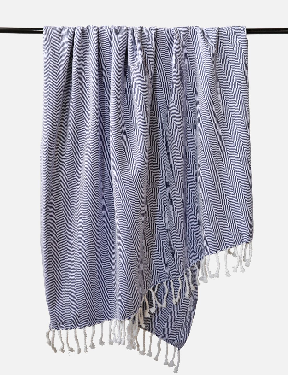 Valhalla, Indigo Throw Blankets Burel Factory for Coterie