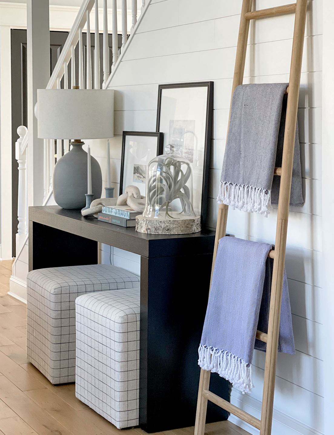 Valhalla Throw, Indigo Throw Blankets Coterie Brooklyn