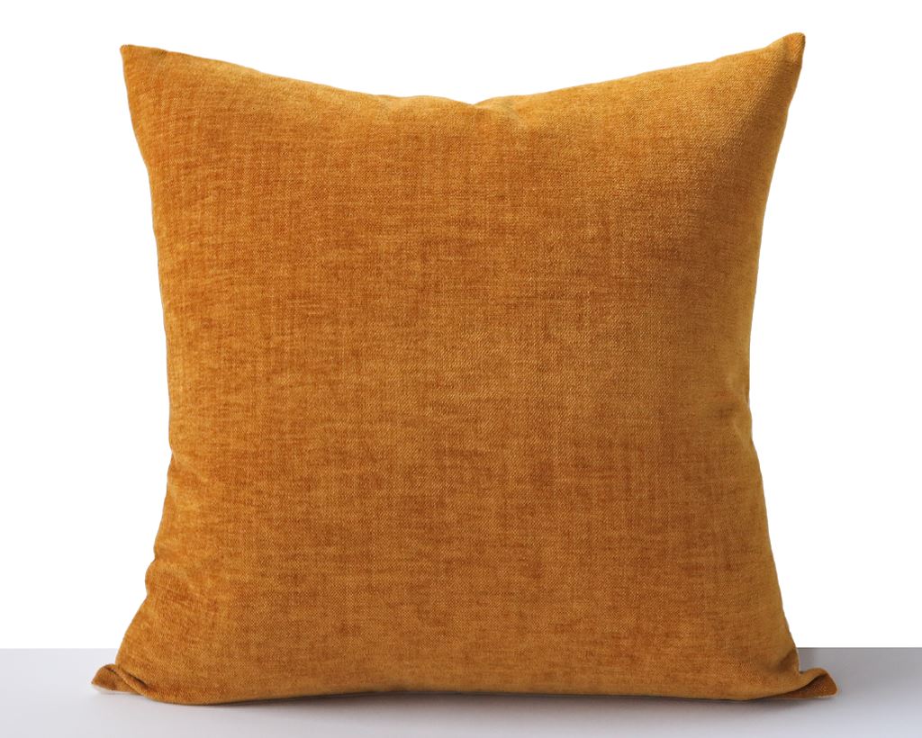 Roux, Saffron Velvet Decorative Pillows Coterie Brooklyn