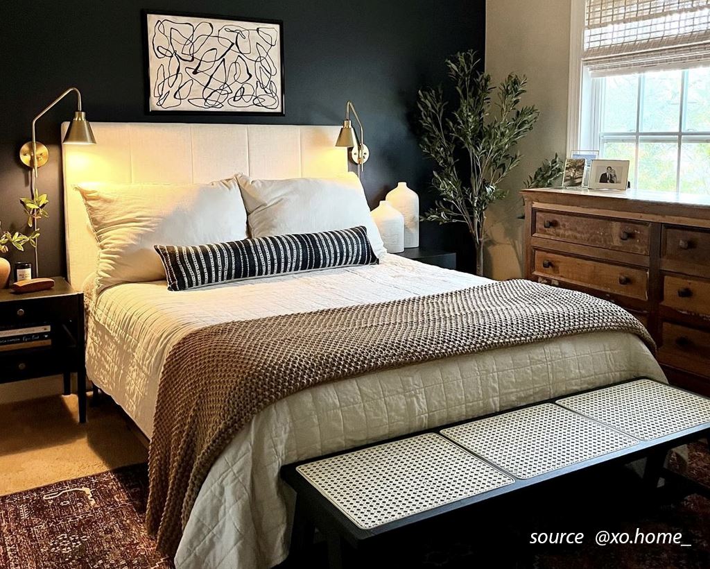 All Blues, Extra Long Lumbar Decorative Pillows Coterie Brooklyn