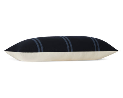 Lehigh in Indigo, Large Lumbar Pillow