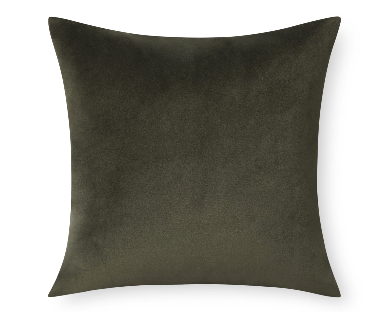 Velvet Pillow Cover, Olive