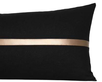 Antibes, Bronze Decorative Pillows Coterie Brooklyn Lumbar - 14x20 