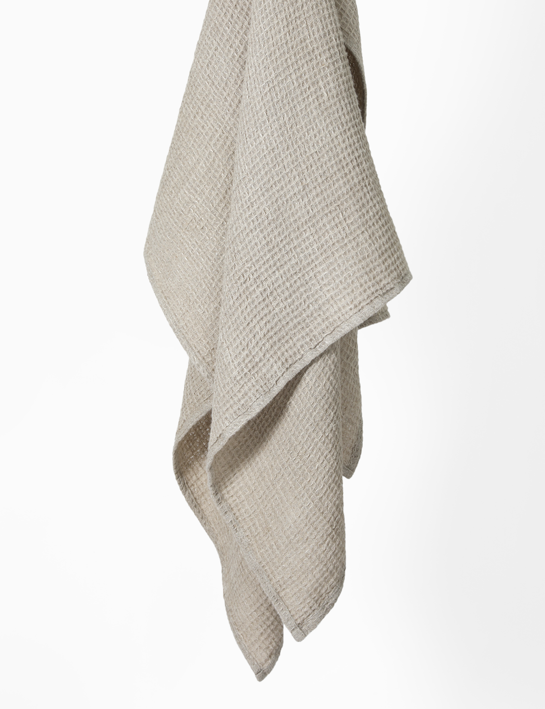 Ava, Waffle Linen Bath Towel