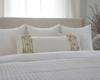 Faryll, Large Lumbar Wool Pillow